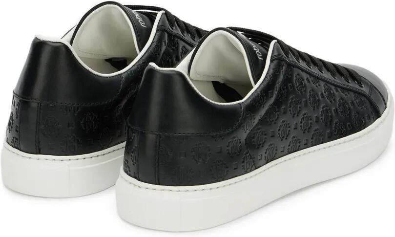 Roberto Cavalli Sneakers met monogram-reliëf Zwart - Foto 4