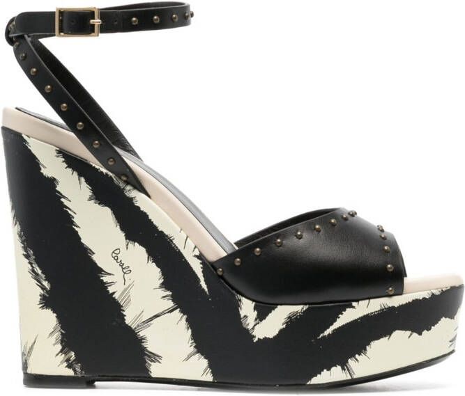 Rieker Dames 68872-13 open sandalen met sleehak, 13, 38 EU