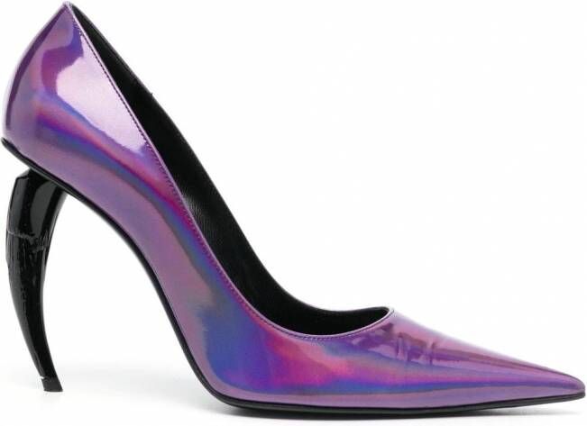 Roberto Cavalli Tiger pumps Paars