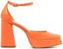 Roberto Festa Nicla pumps met glans Oranje - Thumbnail 1