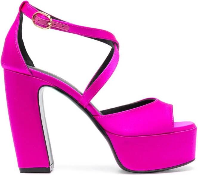 Roberto Festa Leren pumps Roze