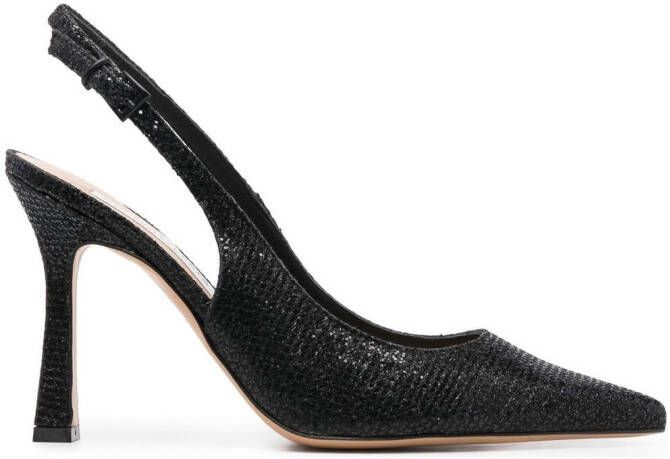 Roberto Festa 100 mm Farah pumps met puntige neus Zwart