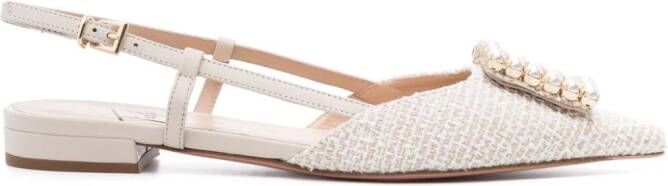 Roberto Festa Lavanda slingback ballerina's Beige