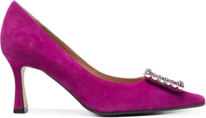 Roberto Festa Lily pumps met puntige neus Paars