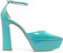 Roberto Festa Navasa pumps met plateauzool Blauw - Thumbnail 1