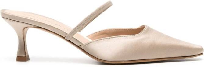 Roberto Festa Posik 50mm slingback pumps Beige