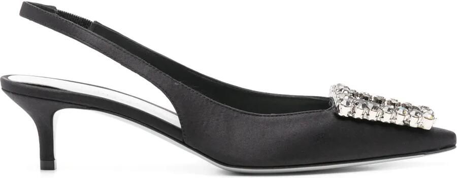 Roberto Festa 50 mm Futura slingback pumps Zwart