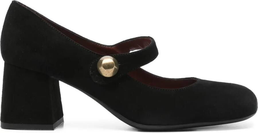 Roberto Festa 60 mm Ferin Mary Jane pumps met blokhak Zwart
