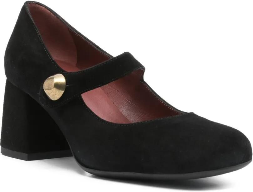Roberto Festa 60 mm Ferin Mary Jane pumps met blokhak Zwart - Foto 2