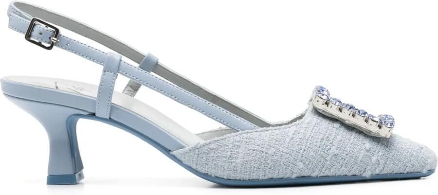 Roberto Festa 65 mm Stefi slingback pumps Blauw