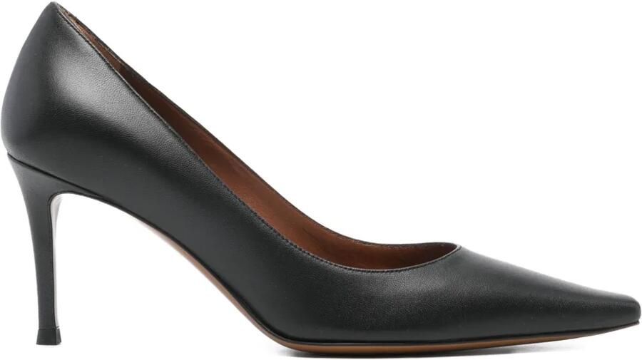 Roberto Festa 70 mm pumps met stilettohak en puntige neus Zwart