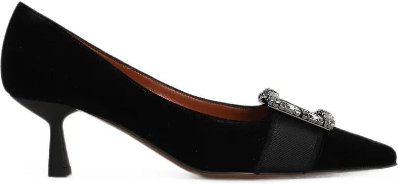 Roberto Festa Amarit pumps met kristallen gesp Zwart