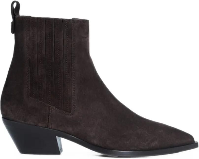 Roberto Festa Aurea suede pointed-toe ankle boots Bruin