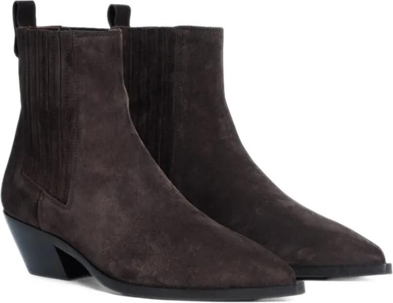 Roberto Festa Aurea suede pointed-toe ankle boots Bruin - Foto 4