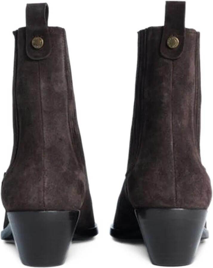 Roberto Festa Aurea suede pointed-toe ankle boots Bruin - Foto 3