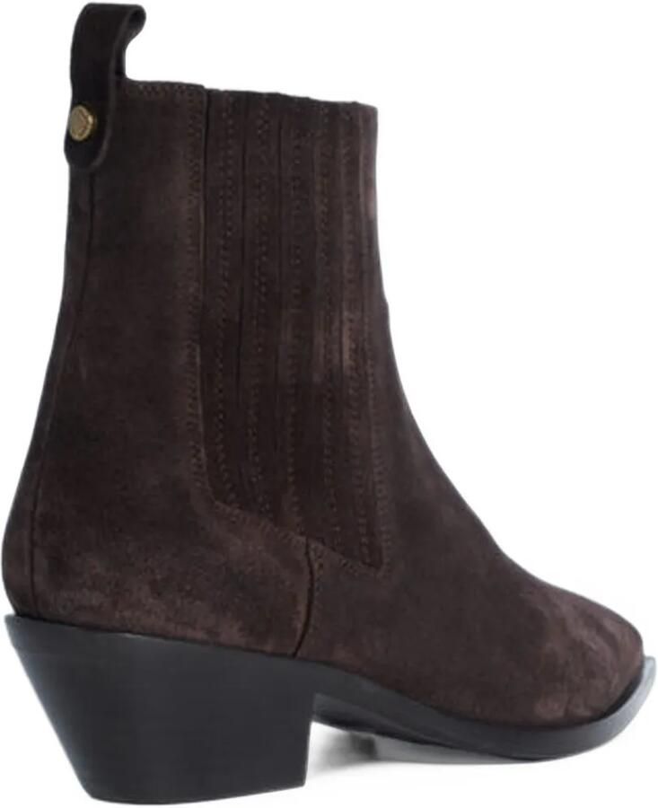 Roberto Festa Aurea suede pointed-toe ankle boots Bruin - Foto 2