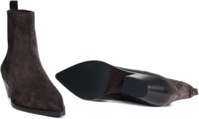 Roberto Festa Aurea suede pointed-toe ankle boots Bruin - Foto 5