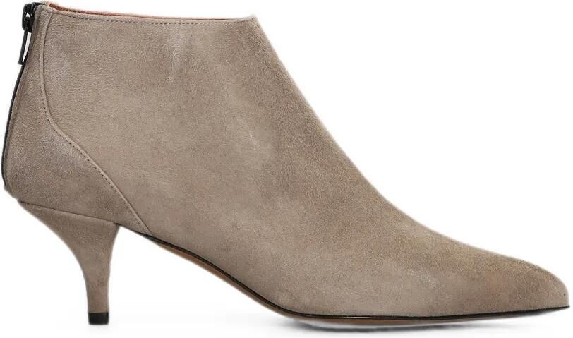 Roberto Festa Avenora enkellaarzen met puntige neus Beige