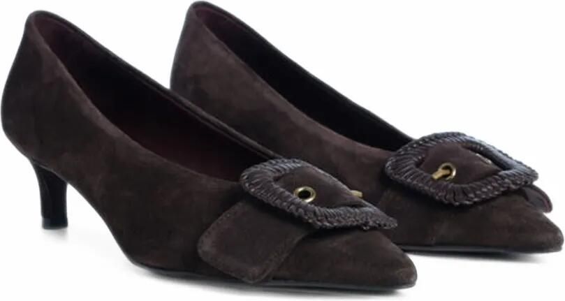 Roberto Festa Pumps met gespdetail en puntige neus Bruin - Foto 5