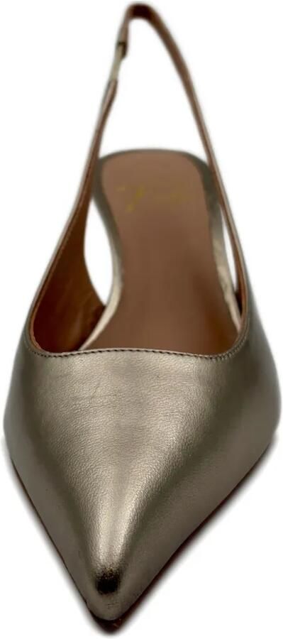 Roberto Festa Dalilas slingback pumps met puntige neus Goud