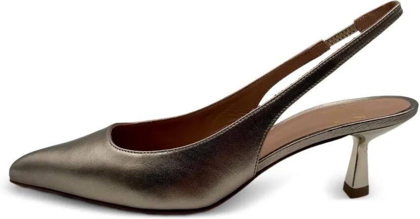 Roberto Festa Dalilas slingback pumps met puntige neus Goud - Foto 2