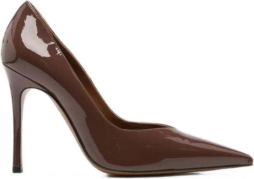 Roberto Festa Diletta lakleren pumps Bruin
