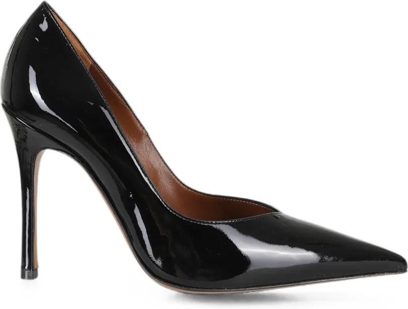 Roberto Festa Diletta lakleren pumps Zwart