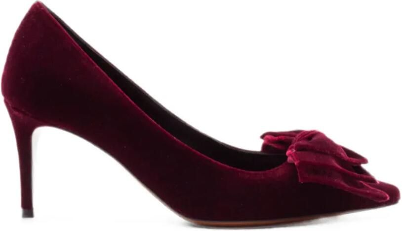 Roberto Festa Flowy pumps met strikdetail Rood