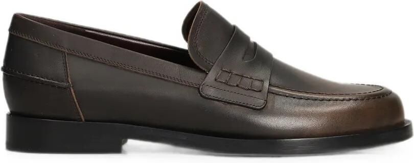 Roberto Festa Leren loafers Bruin