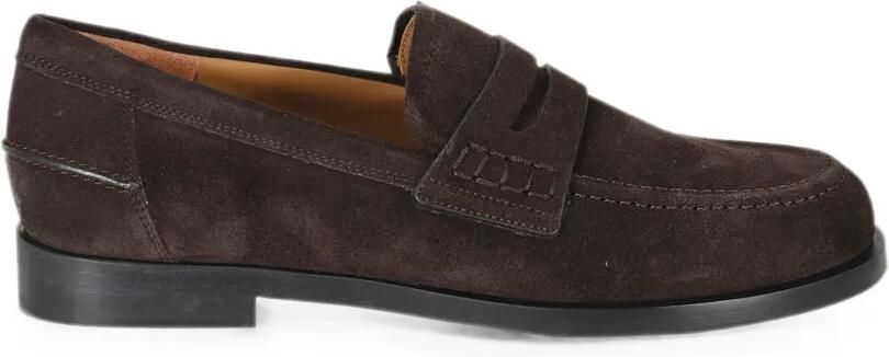 Roberto Festa Loafers met penny-detail Bruin