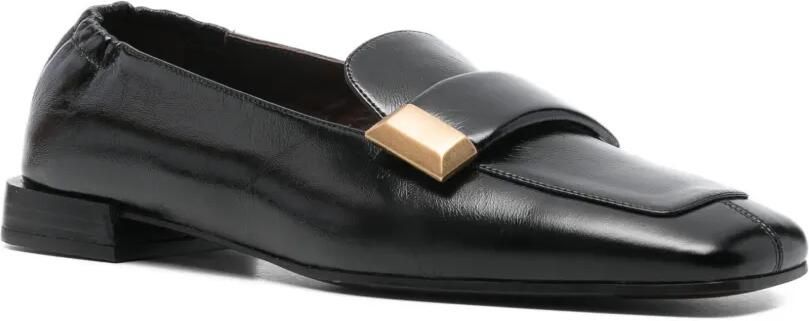 Roberto Festa Loafers met vierkante neus Zwart - Foto 3