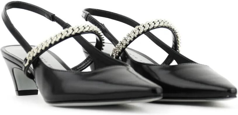 Roberto Festa Mallory pumps verfraaid met kristallen Zwart - Foto 5