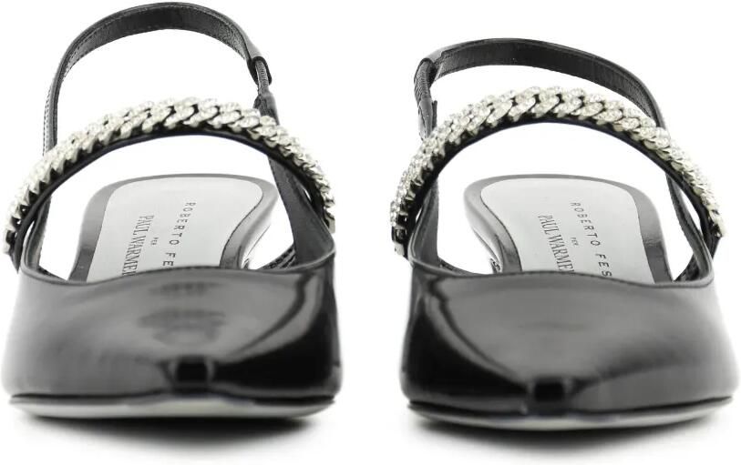 Roberto Festa Mallory pumps verfraaid met kristallen Zwart - Foto 3