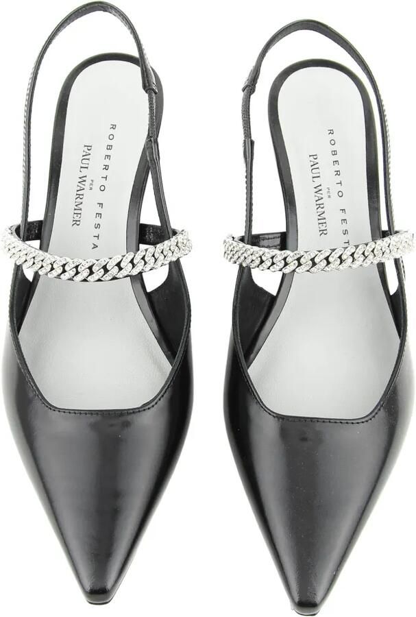Roberto Festa Mallory pumps verfraaid met kristallen Zwart - Foto 2