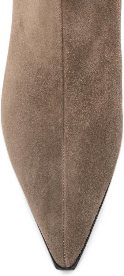 Roberto Festa pointed-toe suede ankle boots Beige - Foto 4