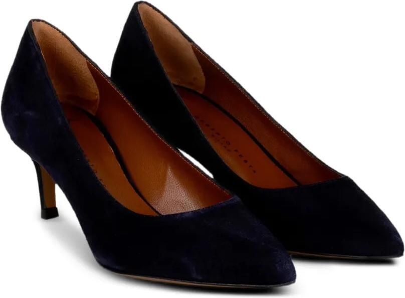 Roberto Festa Pumps met puntige neus en suède afwerking Blauw - Foto 3