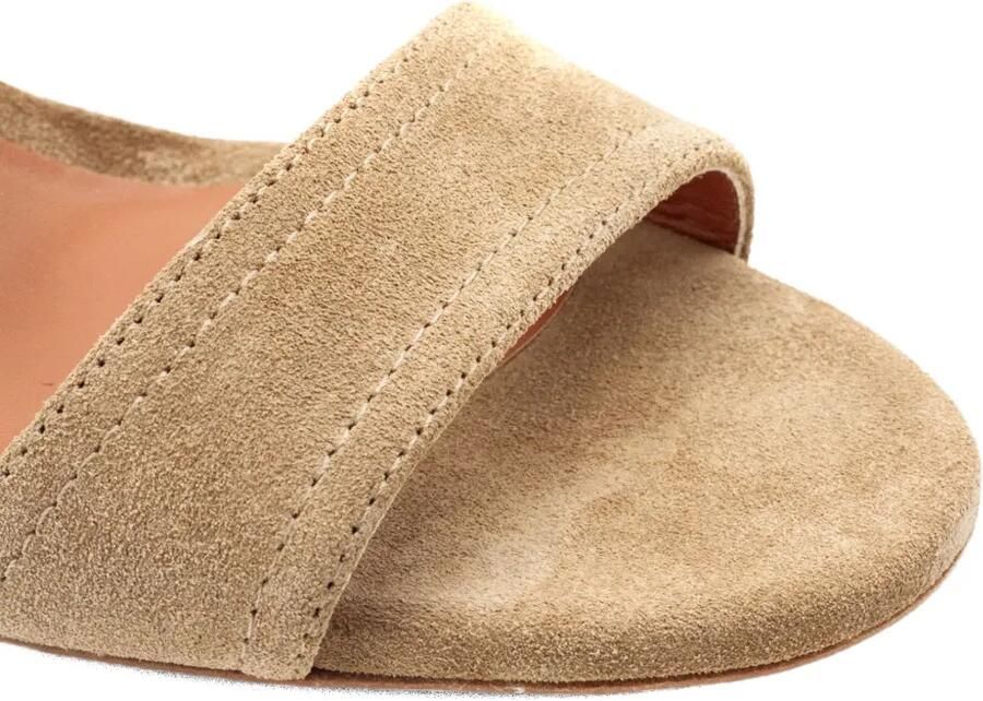 Roberto Festa Puma suède sandalen met verstelbaar bandje Beige - Foto 3