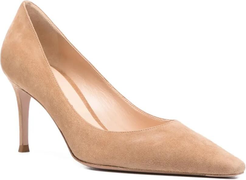 Roberto Festa Pumps met puntige neus Beige - Foto 3