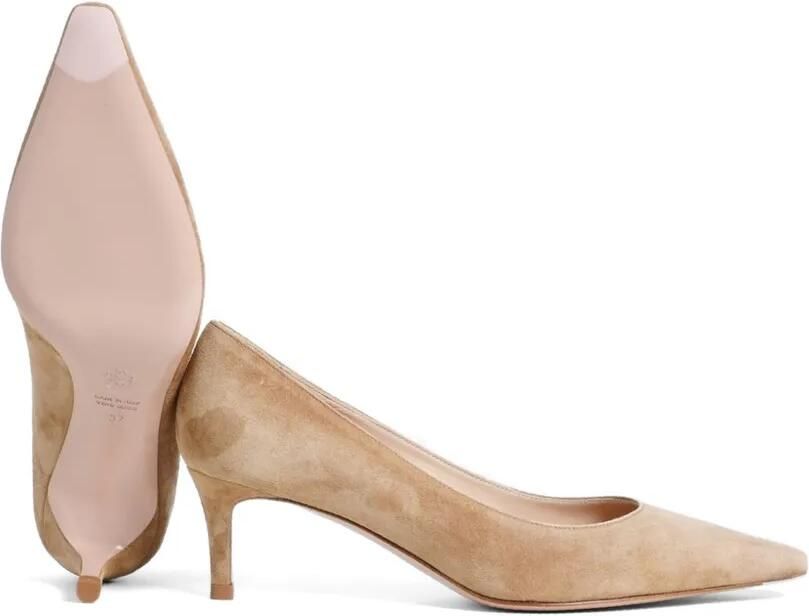Roberto Festa Pumps met puntige neus Beige - Foto 5