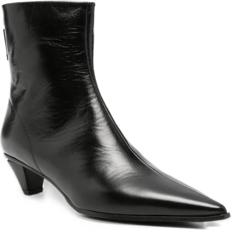 Roberto Festa Rumy pointed-toe ankle boots Zwart - Foto 3
