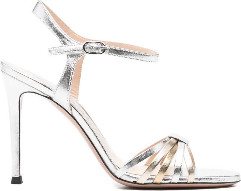Roberto Festa Sandalen met meerdere bandjes Zilver