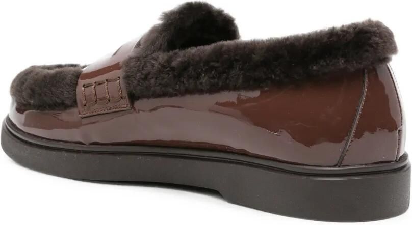 Roberto Festa Scilla lakleren loafers Bruin - Foto 2