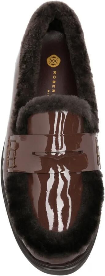 Roberto Festa Scilla lakleren loafers Bruin - Foto 4