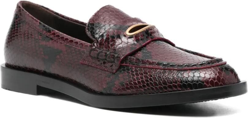 Roberto Festa Siria loafers Rood - Foto 3