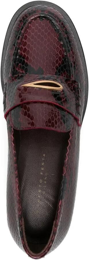 Roberto Festa Siria loafers Rood - Foto 4