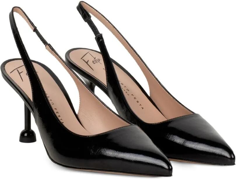 Roberto Festa Slingback muiltjes Zwart - Foto 3