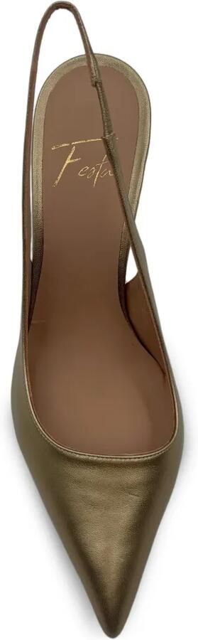 Roberto Festa Slingback pumps Goud - Foto 2