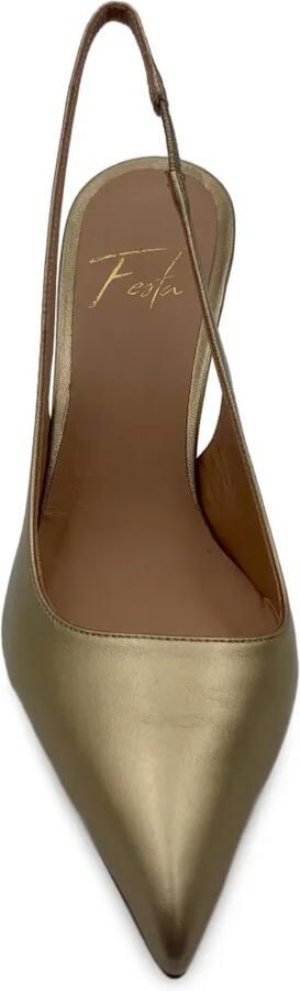 Roberto Festa Slingback pumps Goud - Foto 3
