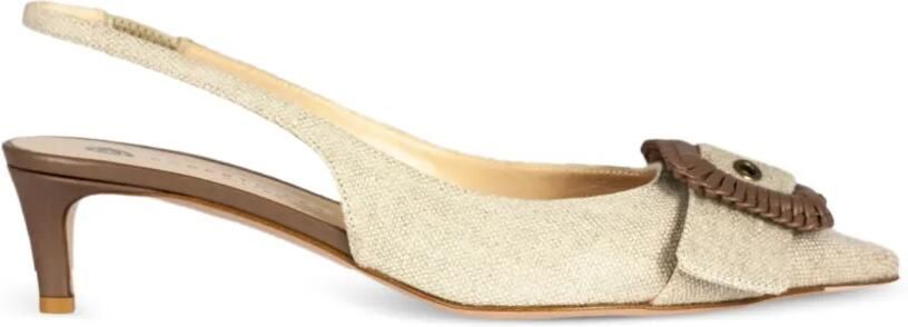 Roberto Festa Vega slingback pumps Beige