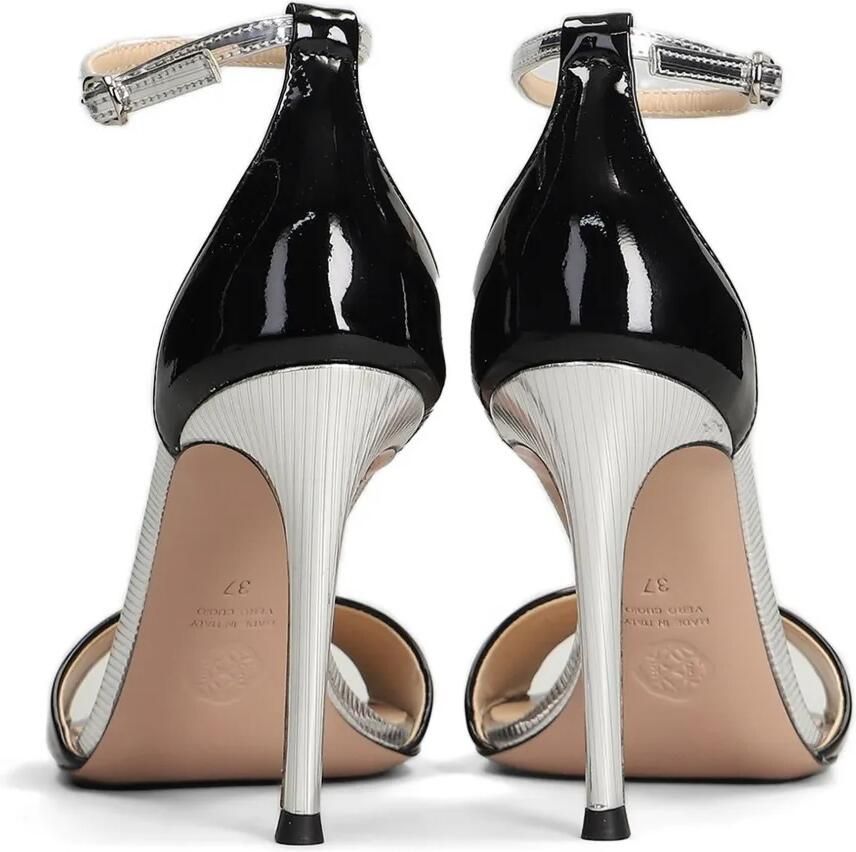 Roberto Festa Vitis lakleren sandalen Zwart